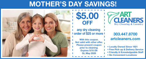 Coupon: Art Cleaners - $5 Off Any $25+ Order