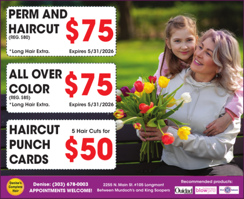 Coupon: Denise's Complete Hair - $75 All Over Color